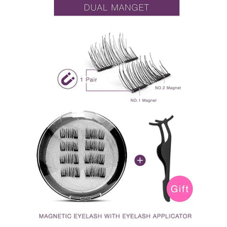 Dual Magnetic Eyelashes